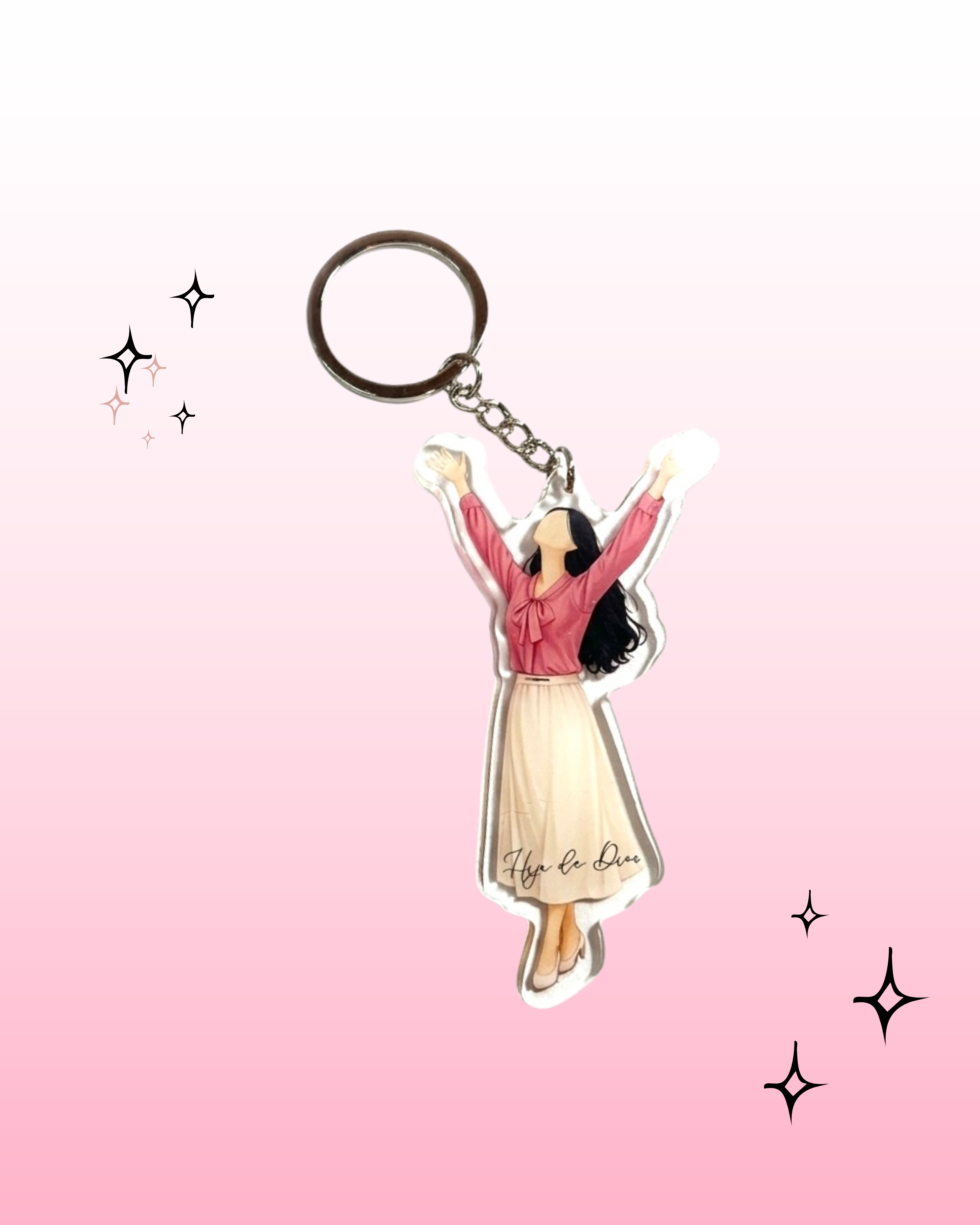 Hija de Dios Keychain
