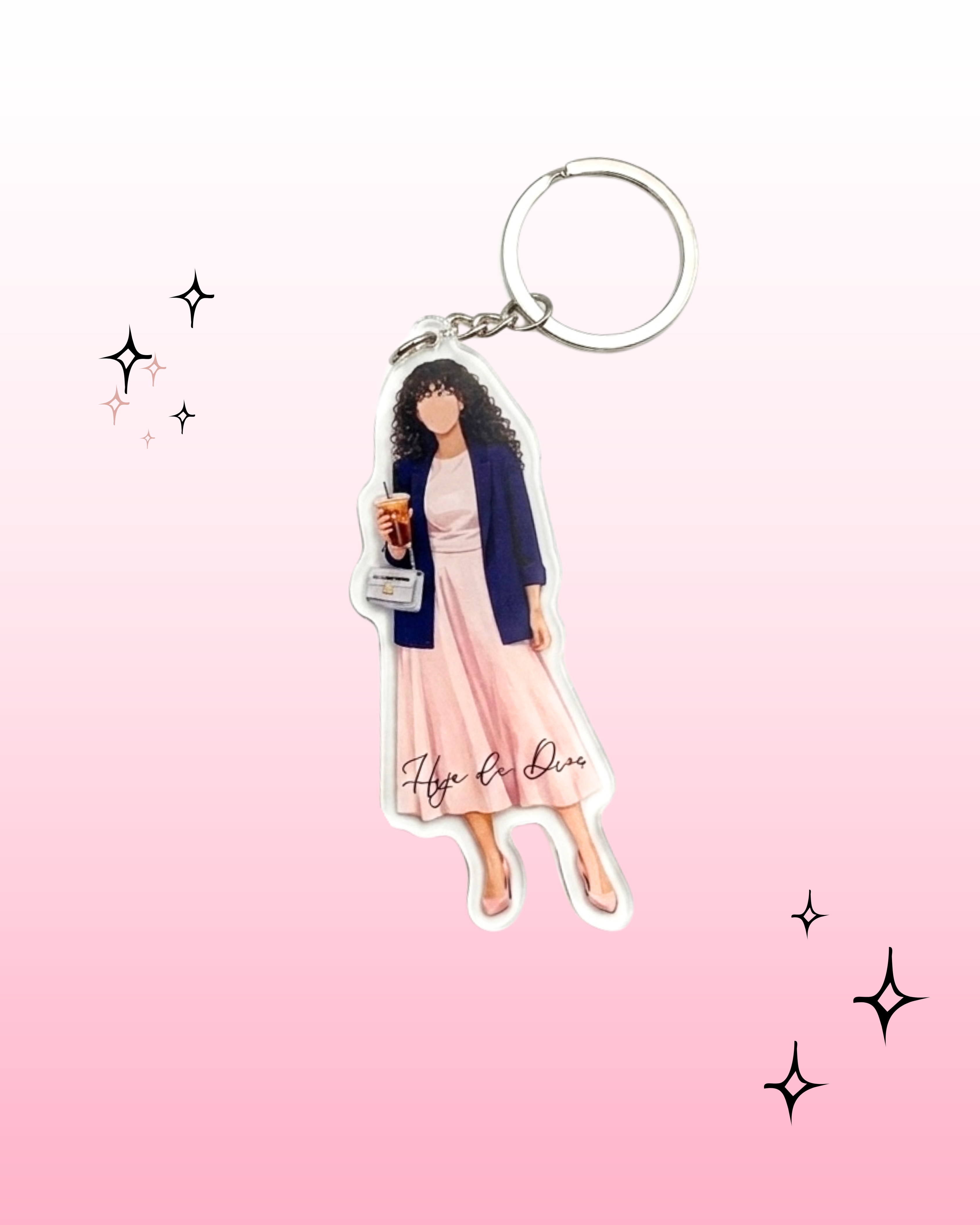 Hija de Dios Keychain EIC