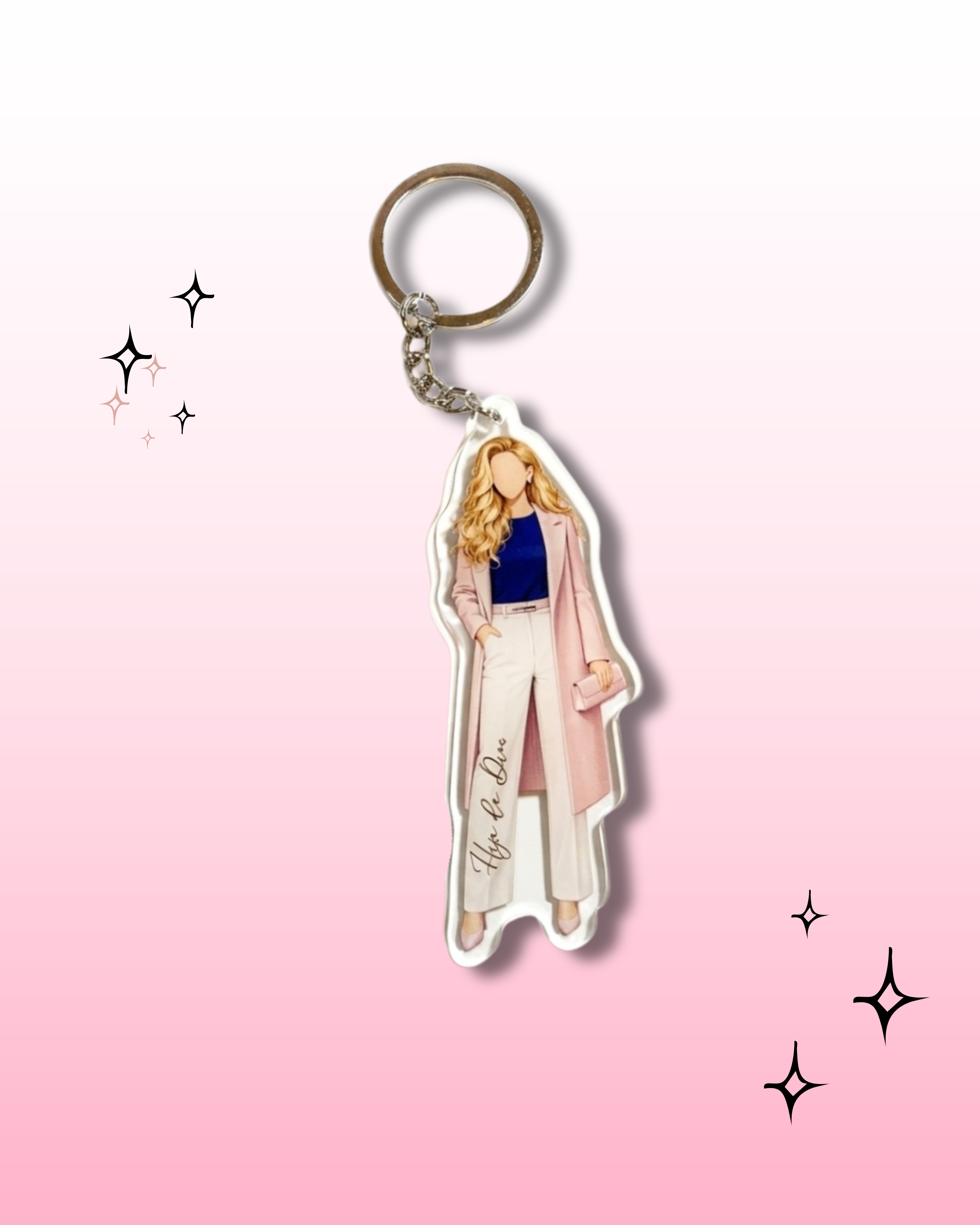Hija de Dios Keychain