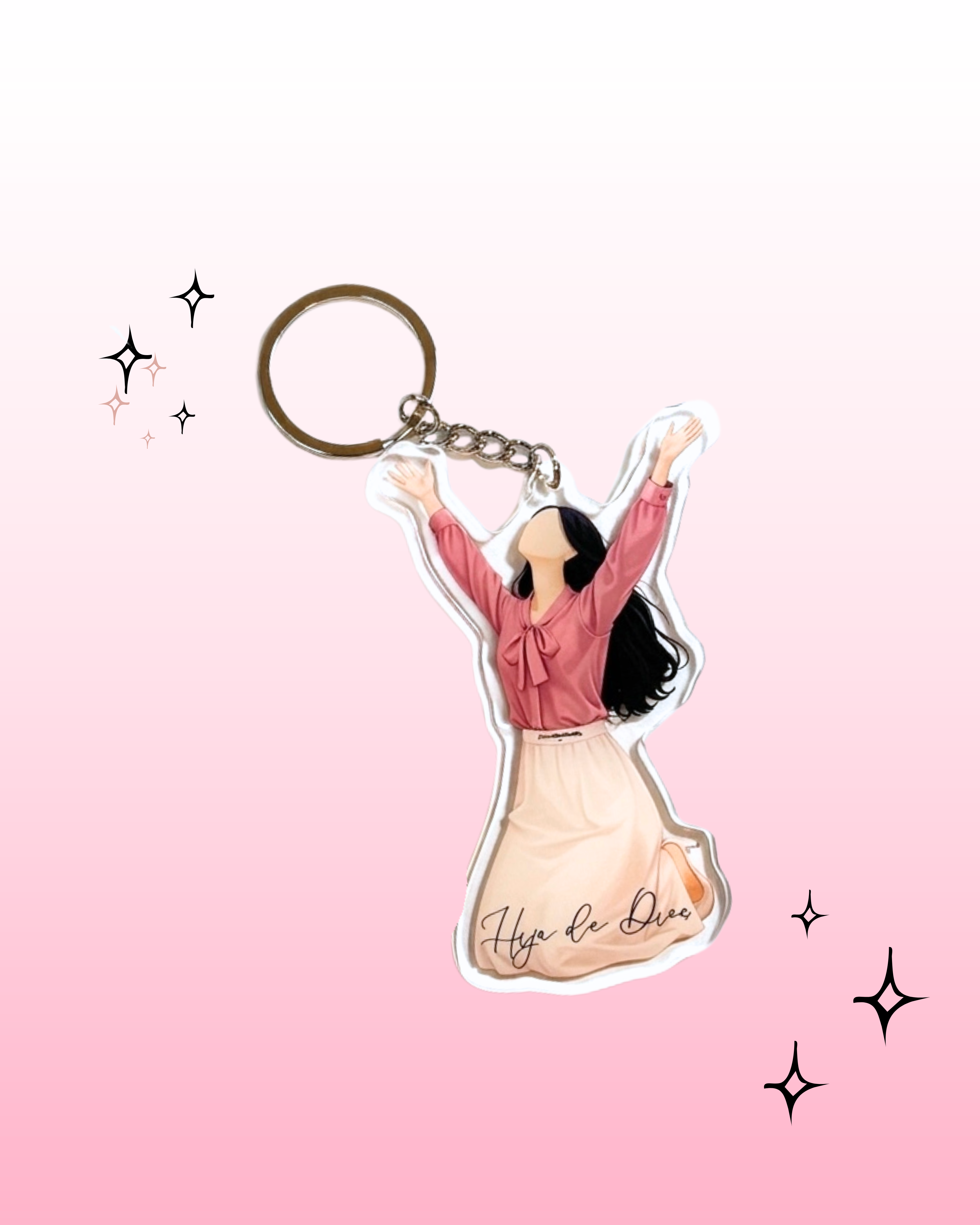 Hija de Dios Keychain EIC